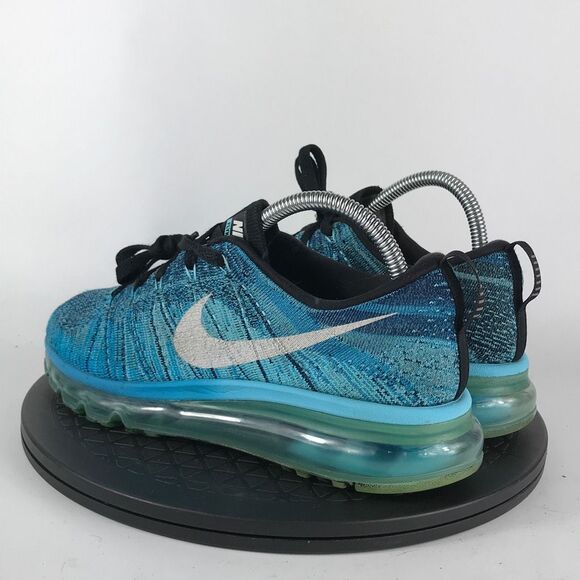 Nike Air Max 2015 FlyKnit Tide Pool Blue Running Shoes 620659-003 Women Size 8.5 - Picture 7 of 12